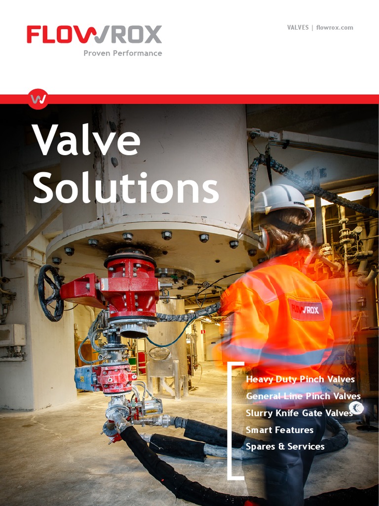Flowrox Valve Catalog – Valve Solutions – OZIX