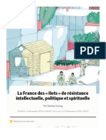 La France Des Îlots de Résistance Intellectuelle, Politique Et Spirituelle