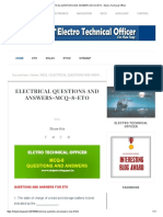 ELECTRICAL QUESTIONS AND ANSWERS-MCQ-8-ETO - Electro Technical Officer
