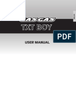 Boy TXT Boy: User Manual