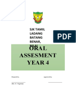 SJK Tamil Oral Assessments Years 4-6