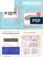 Amplificator MT 3220 Electronica PDF