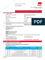 Sodium Hypochlorite MSDS