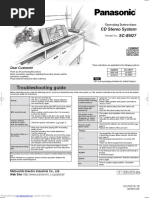 Troubleshooting Guide: CD Stereo System