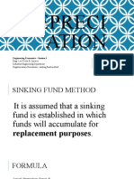 Session 4 - Supplementary - Sinking Fund Method