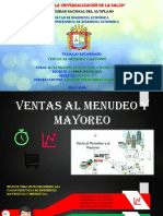 Ventas Al Menudeo y Mayoreo