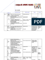 Perioada: 3 Săptămâni (S - S) 25.05.2020 - 12.06.2020