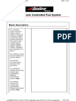 Electronic Controlled Fuel System