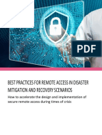 Secure Remote Access Best Practices in Disaster Recovery Scenarios