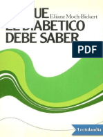 Lo Que El Diabetico Debe Saber - Eliane Moch-Bickert PDF