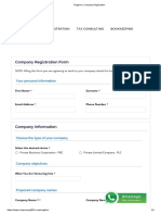 Register - Company Registration