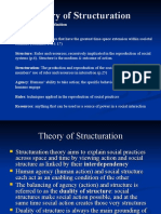 Theory of Structuration