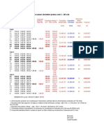 Foaie de Calcul Dimensiuni Epruvete Proba 4 - 28 Zile