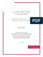 Testament Des Douze Patriarches PDF
