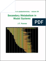 (Recent Advances in Phytochemistry 38) John T. Romeo (Eds.) - Secondary Metabolism in Model Systems (2004, Elsevier Science) PDF