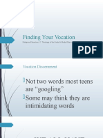 Finding-Your-Vocation - Religious Education