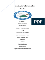 Fisica y Laboratorio III Tarea 1