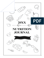 20XX Nutrition Journal: Lorem Ipsum Dolor