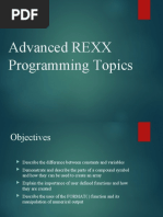 Advance Rexx Programming