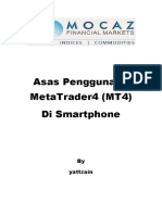 Asas Penggunaan MT4 Phone Android