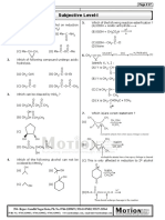 Alcohol & Ether MCQs