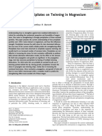  The Effect of Precipitates on Twinning in Magnesium Alloys