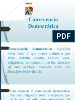 CONVIVENCIA DEMOCRATICA RESPETO POR LAS DIFERENCIAS
