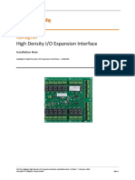 3E1784 Install Note High Density IO Expansion Interface