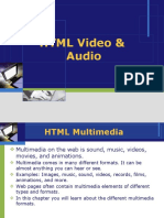 HTML Videos and Audio