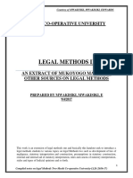 Legal Methods Ii by Mwakisiki Mwakisiki-1 PDF