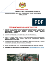 Kertas Taklimat Tapak SMK Benoni (A, M, E) PDF