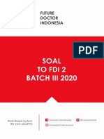 (Fdi) Soal Fdi To 2 Batch Iii 2020 PDF