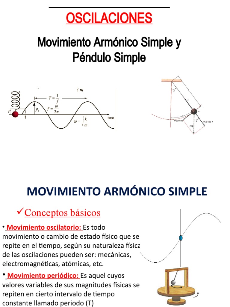 PENDULO | PDF | Oscilación | Péndulo