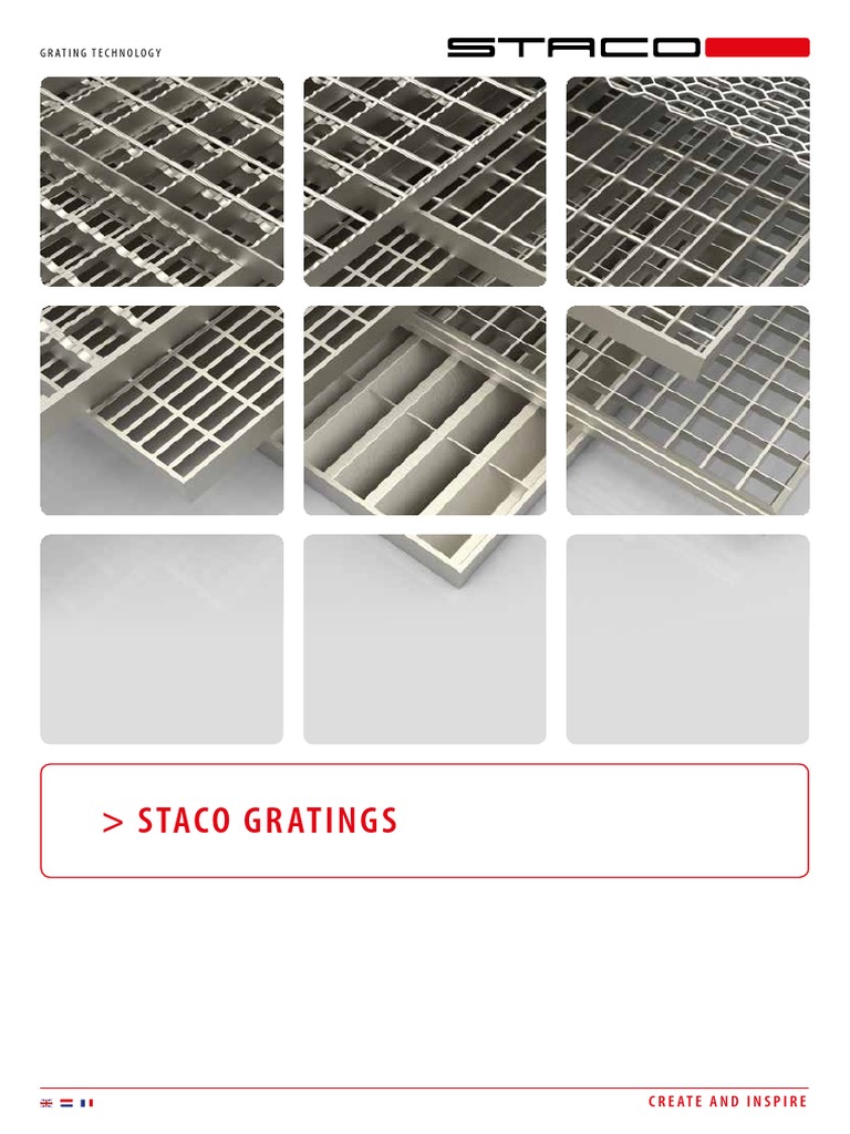 Staco Gratings Brochure 2016 PDF | PDF | Conception architecturale ...