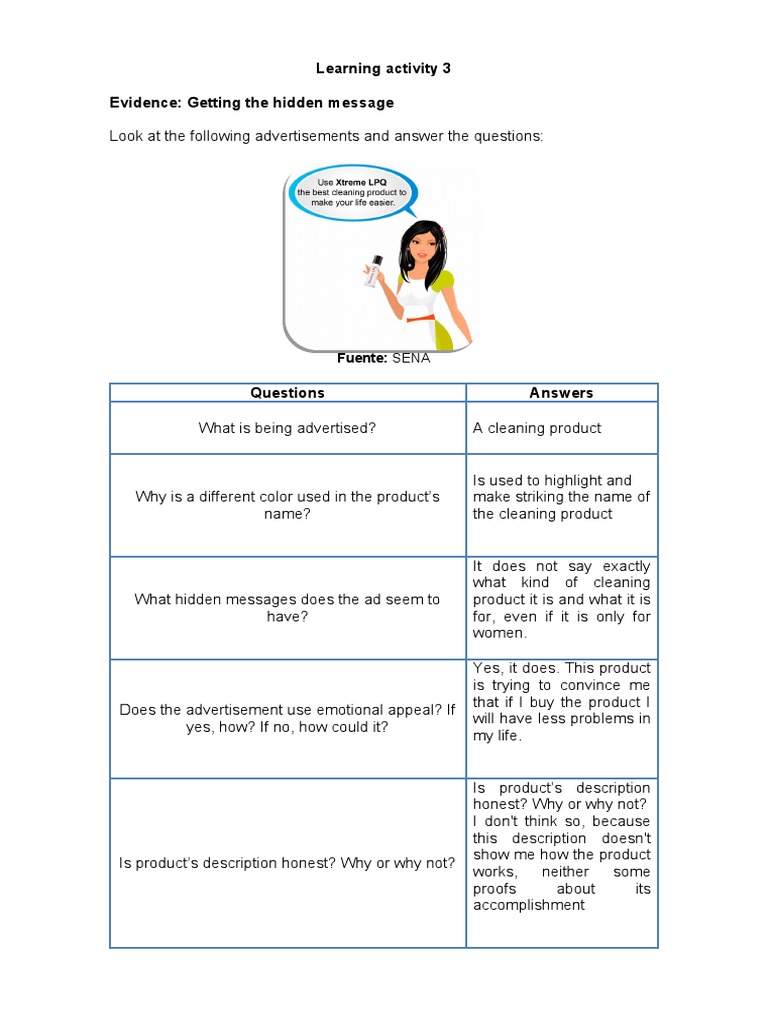 Analyzing Advertising Techniques | PDF | Advertising | Media Manipulation