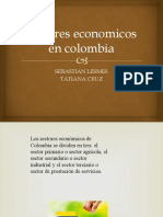 Sectores Economicos en Colombia