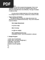 Array in Java