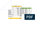 WTC Cost Sheet