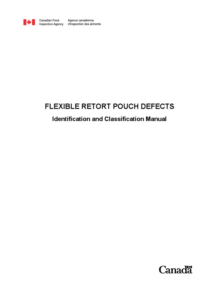 STD - Tc.-Flexible Retort Pouch Defects PDF | PDF | Lamination | Gases