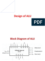 Design of ALU