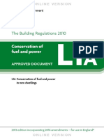 L1A Conserve Fuel & Power New Dwellings 2016