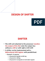 Design of Shifter