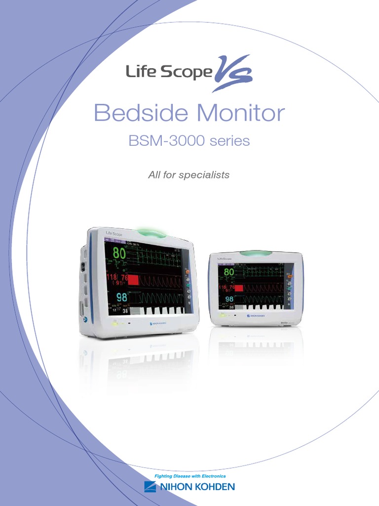 Monitor Bedside BSM-3000 Series | PDF | Sepsis | Shock (Circulatory)