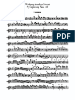 Mozart 40 - Violin 1