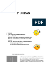 TEMA 3 CALOR Y LEY CERO DE LA TERMODINAMICA Clase