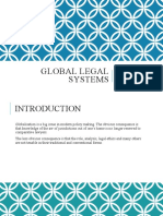 Global Legal Systems: Common Civil Adversarial Inquisitorial