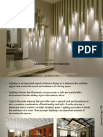 Lighting in Interior Design