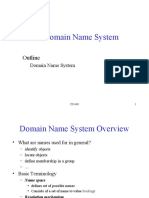 The Domain Name System: Outline