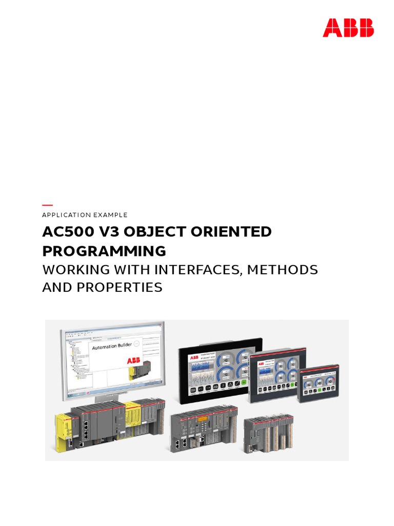 AC500 V3 Object Oriented Programming | PDF