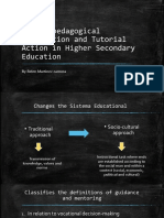 Psycho-Pedagogical Orientation and Tutorial Action in Higher Secondary Education